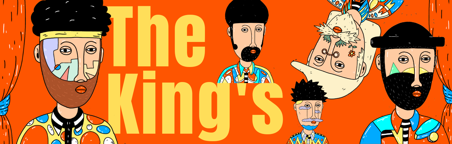 The King banner